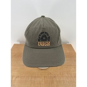 VAER Hat Men's Adjustable‎ Olive Green One Size Cotton Dad Cap
